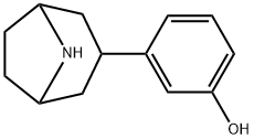 Phenol, 3-(8-azabicyclo[3.2.1]oct-3-yl)- Structure