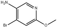 3-Pyridinamine, 4-bromo-6-methoxy- 化学構造式