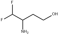 3-amino-4,4-difluorobutan-1-ol Structure