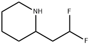 Piperidine, 2-(2,2-difluoroethyl)-,1785567-50-1,结构式