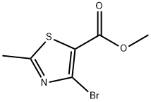 methyl 4-bromo-2-methylthiazole-5-carboxylate Struktur