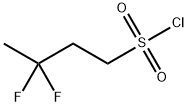 3,3-DIFLUOROBUTANE-1-SULFONYL CHLORIDE 化学構造式