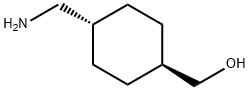 环己烷甲醇,4-(氨基甲基)-, 17879-23-1, 结构式