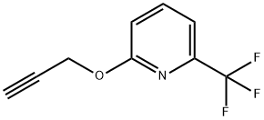 2-(prop-2-yn-1-yloxy)-6-(trifluoromethyl)pyridine Structure