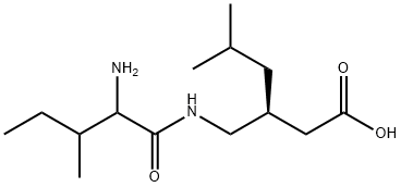 (3S)-3-[(2-amino-3-methylpentanamido)methyl]-5-methylhexanoic acid,1788400-57-6,结构式