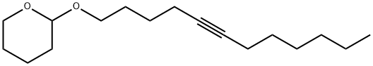 2H-Pyran, 2-(5-dodecyn-1-yloxy)tetrahydro- Structure