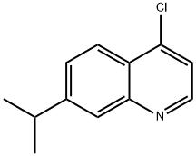 Quinoline, 4-chloro-7-(1-methylethyl)- Structure