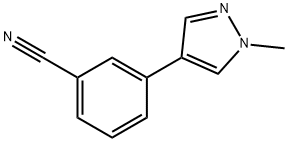 Benzonitrile, 3-(1-methyl-1H-pyrazol-4-yl)-