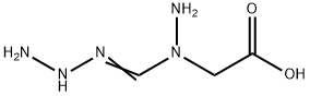 Acetic acid, 2-[1-(hydrazinyliminomethyl)hydrazinyl]- 化学構造式