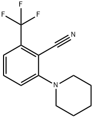 Benzonitrile, 2-(1-piperidinyl)-6-(trifluoromethyl)-,1795660-79-5,结构式