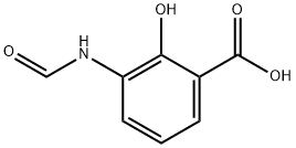 Benzoic acid, 3-(formylamino)-2-hydroxy- Structure