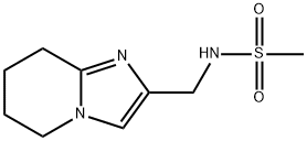 N-({5H,6H,7H,8H-imidazo[1,2-a]pyridin-2-yl}methyl)methanesulfonamide Structure