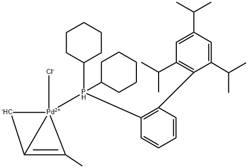 XPhos Pd(crotyl)Cl Struktur