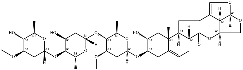 Cynanoside F 结构式