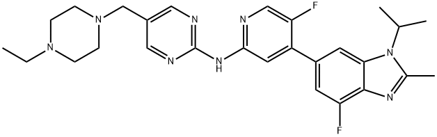 CDK4/6-IN-2,1800506-48-2,结构式