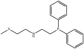 N-[2-(Diphenylphosphino)ethyl]-2-(methylthio)-ethanamine Structure