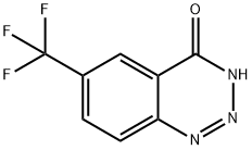 6-(Trifluoromethyl)benzo[d][1,2,3]triazin-4(3H)-one 化学構造式