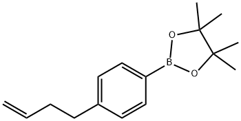 1,3,2-Dioxaborolane, 2-[4-(3-buten-1-yl)phenyl]-4,4,5,5-tetramethyl-,1802939-35-0,结构式