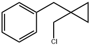 Benzene, [[1-(chloromethyl)cyclopropyl]methyl]- Structure