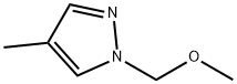 1-(methoxymethyl)-4-methyl-1H-pyrazole Struktur