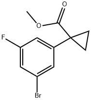 1803566-53-1 1-(3-溴-5-氟苯基)环丙烷-1-羧酸甲酯
