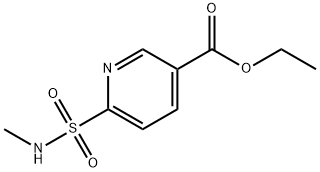 ethyl 6-(methylsulfamoyl)pyridine-3-carboxylate Structure