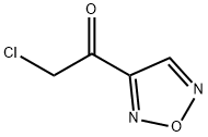 2-chloro-1-(1,2,5-oxadiazol-3-yl)ethan-1-one 结构式