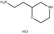 2-(morpholin-2-yl)ethan-1-amine dihydrochloride Struktur