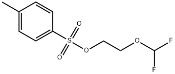 2-(二氟甲氧基)乙基4-甲基苯磺酸酯, 1803588-66-0, 结构式