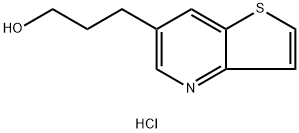 3-(噻吩并[3,2-B]吡啶-6-基)丙-1-醇盐酸盐,1803592-39-3,结构式