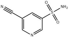 5-Cyanopyridine-3-sulfonamide 化学構造式