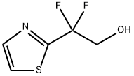 2,2-difluoro-2-(1,3-thiazol-2-yl)ethan-1-ol Structure