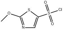 2-甲氧基噻唑-5-磺酰氯 结构式