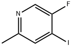 2-甲基-4-碘-5-氟吡啶 结构式