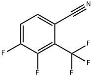 Benzonitrile, 3,4-difluoro-2-(trifluoromethyl)- Structure