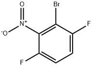 2-溴-1,4-二氟-3-硝基苯,1804402-94-5,结构式