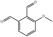 1,2-Benzenedicarboxaldehyde, 3-methoxy-,180461-61-4,结构式