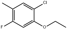 Benzene, 1-chloro-2-ethoxy-4-fluoro-5-methyl- 结构式