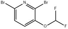 2,6-dibromo-3-(difluoromethoxy)pyridine(WXFC0614) Structure