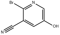 3-Pyridinecarbonitrile, 2-bromo-5-hydroxy- Struktur