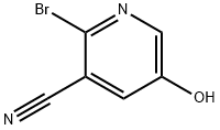 2-溴-5-羟基烟腈, 1805597-66-3, 结构式