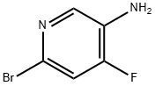3-Pyridinamine, 6-bromo-4-fluoro- Struktur
