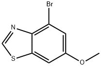 4-bromo-6-methoxy-1,3-benzothiazole Struktur