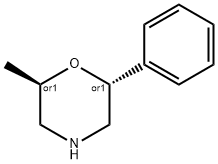 Morpholine, 2-methyl-6-phenyl-, (2R,6R)-rel- 结构式