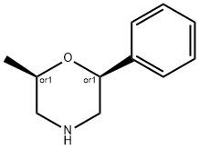 Morpholine, 2-methyl-6-phenyl-, (2R,6S)-rel- Structure