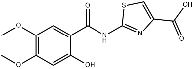 2-[(2-Hydroxy-4,5-dimethoxybenzoyl)amino]-4-thiazolecarboxylic Acid