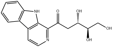 1-(3,4,5-Trihydroxypentanoyl)-β-carboline Structure