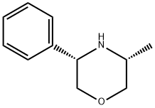 Morpholine, 3-methyl-5-phenyl-, (3R,5S)- Structure