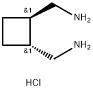 1,2-Cyclobutanedimethanamine, dihydrochloride,trans-1,181486-56-6,结构式
