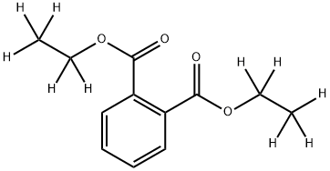 Bis(ethyl-d5) phthalate Struktur